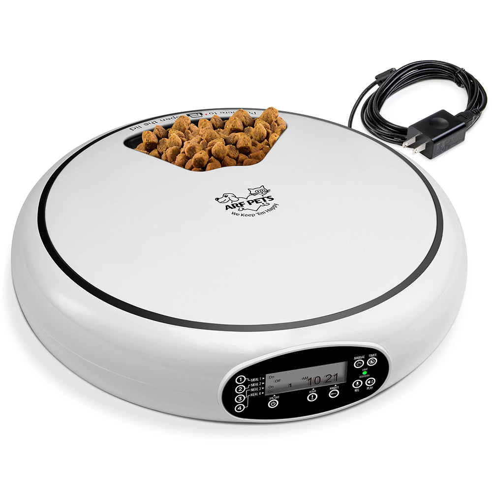 automatic wet dog food dispenser Automatic Pet Feeder for Dry & Wet Food