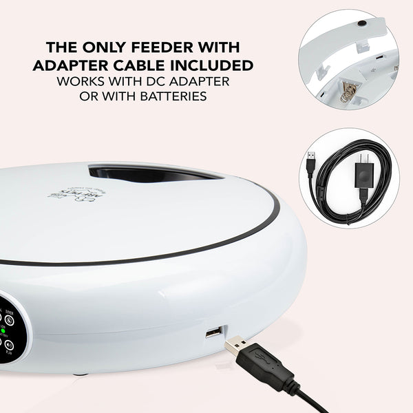 Automatic Pet Feeder for Dry & Wet Food
