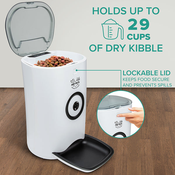 Smart Automated Pet Feeder with Video Camera