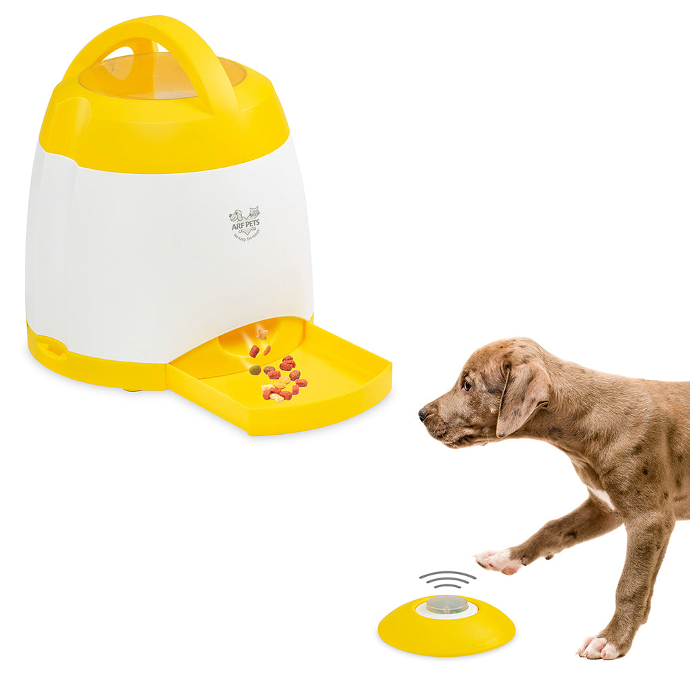 Dog Treat Dispenser Toy With Button - Modern Pets