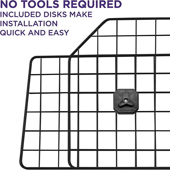 Folding Dog Car Barrier For SUVs & Trucks - CASIMR Adjustable Safety Partition - View #9