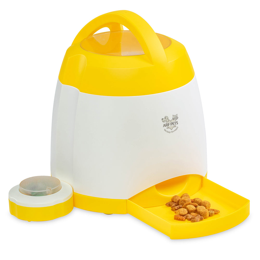 Arf Pets Memory Training Dog Treat Dispenser Toy W/remote Button : Target
