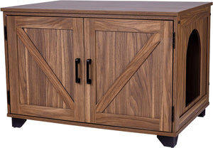 Large Cat Litter Box Cabinet