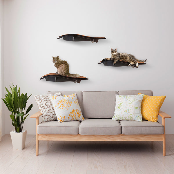Wall-Mounted Cat Perch 2 Pack